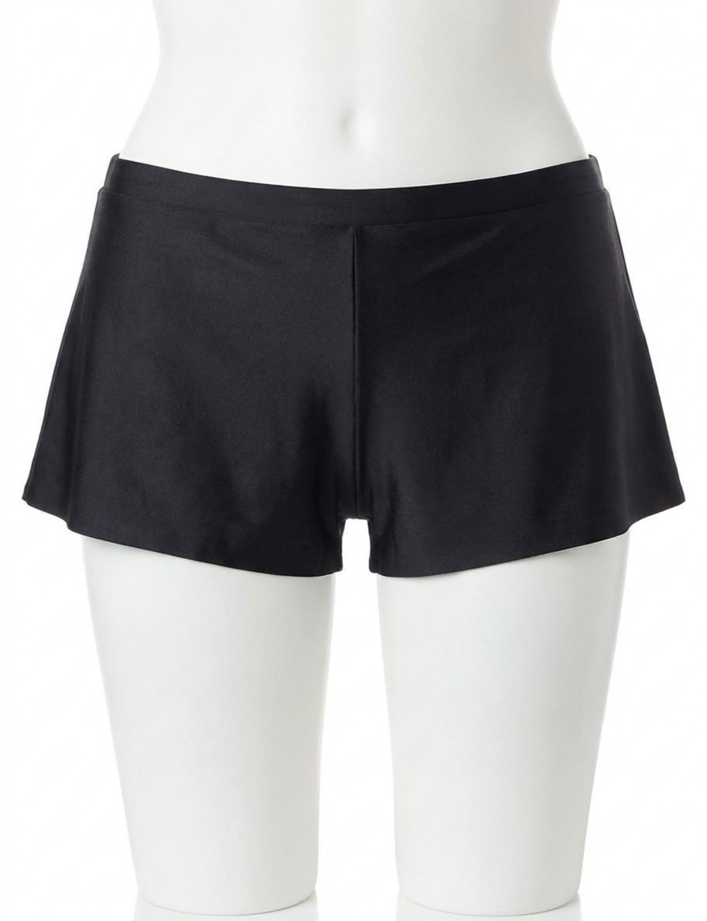 NEW COMMANDO luxe satin boxer short in black